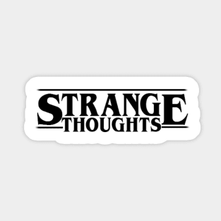 Strange Thoughts Sticker